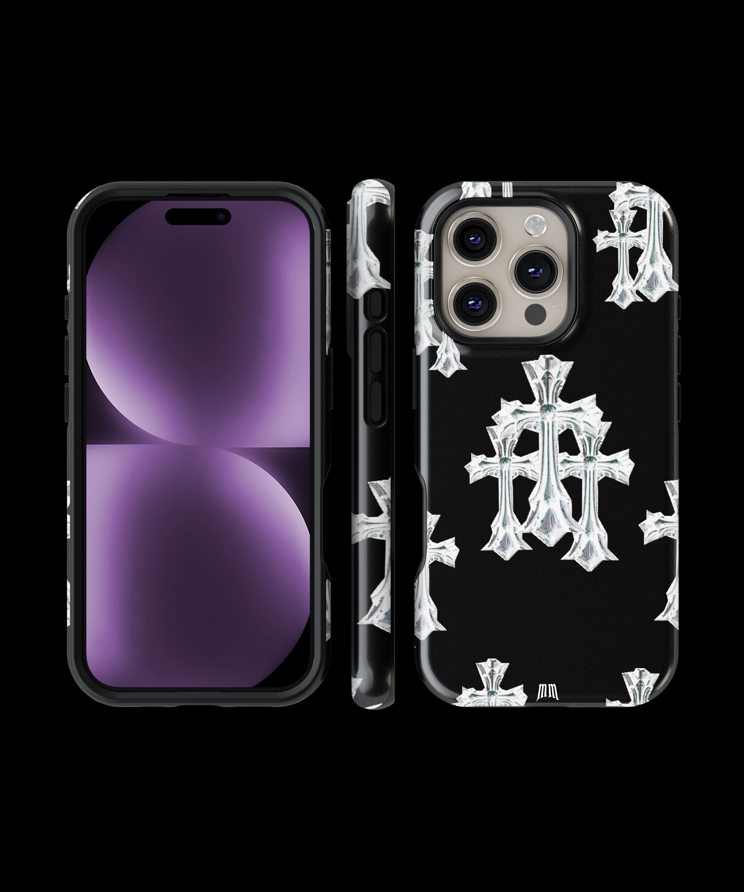 Case Antigolpes 3D para iPhone Cruces Tendencia No.2