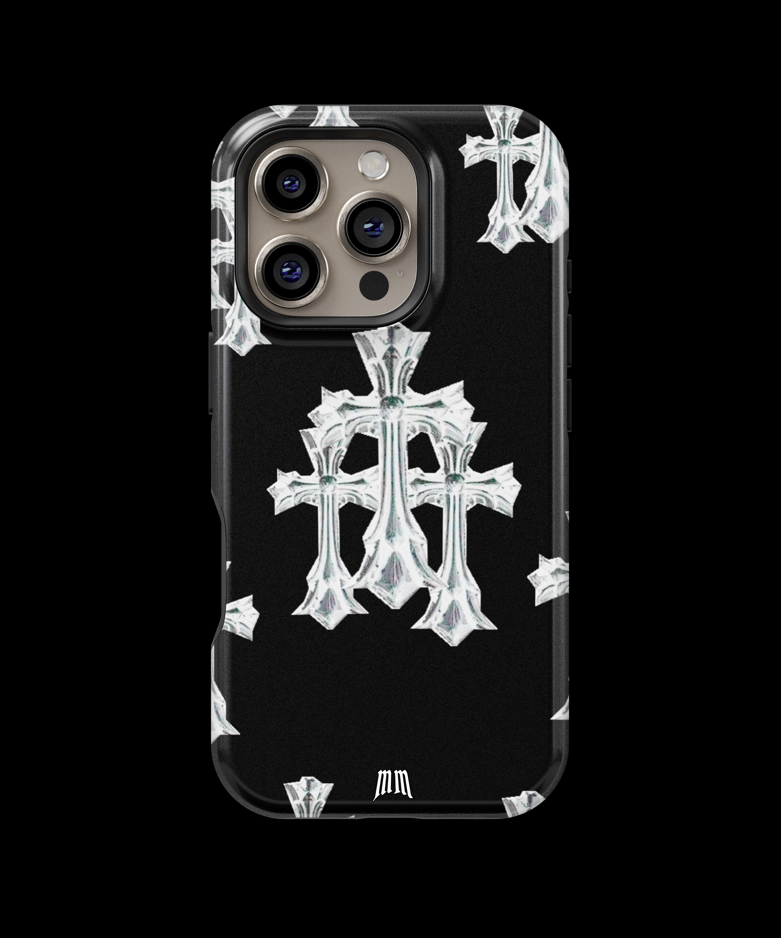 Case Antigolpes 3D para iPhone Cruces Tendencia No.2