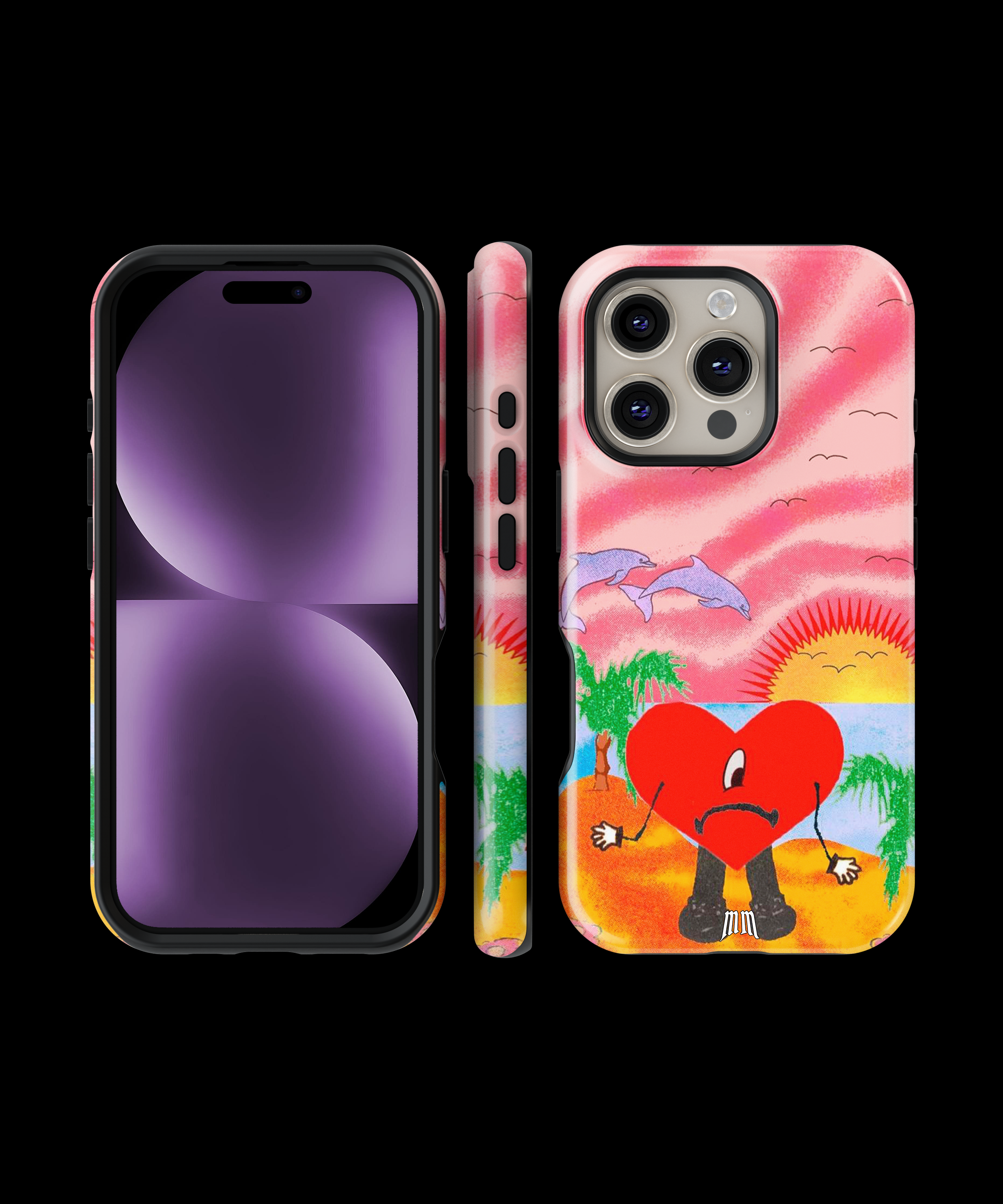 Case Antigolpes 3D para iPhone Bad Bunny Un Verano Sin Ti Album