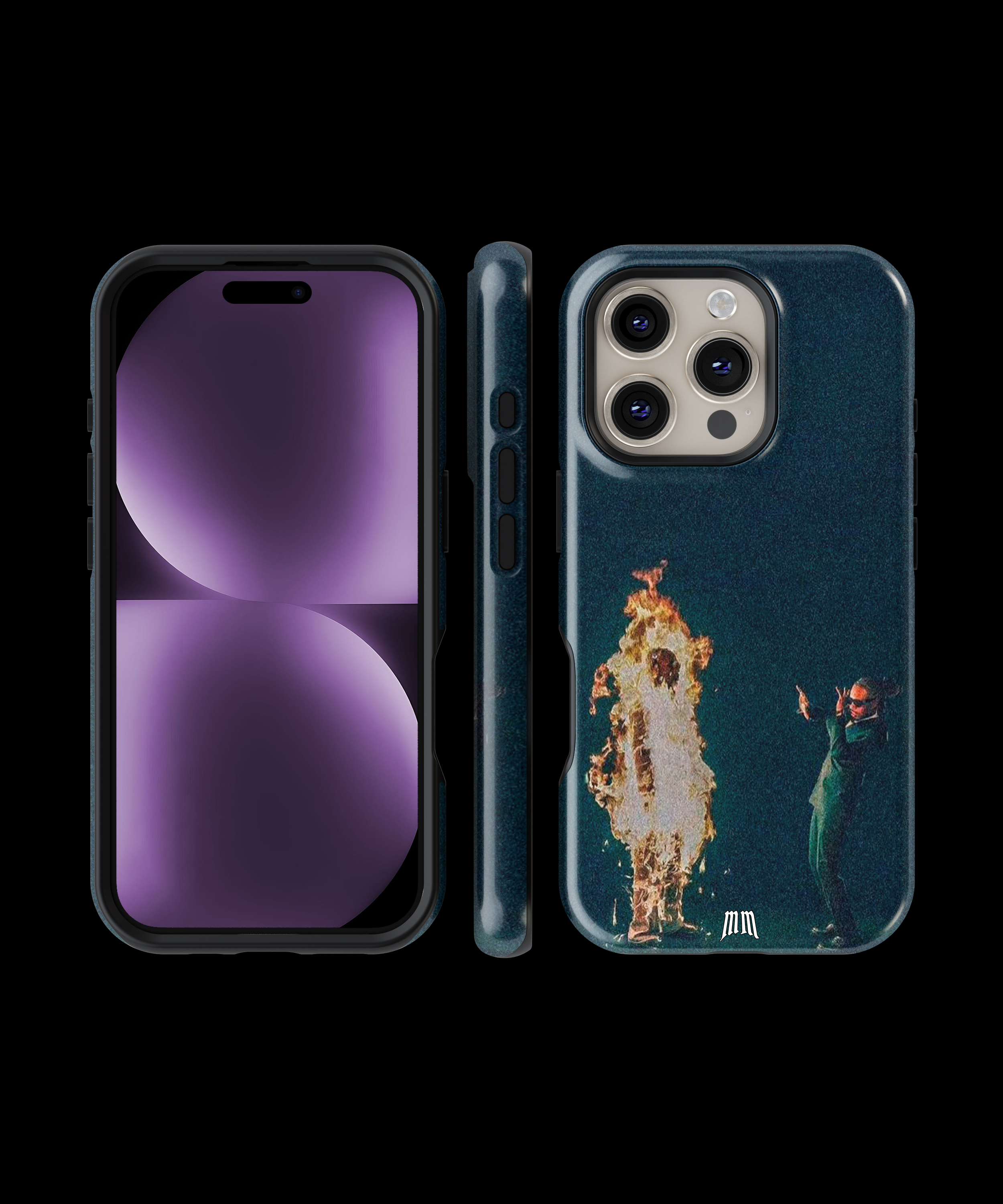Case Antigolpes 3D para iPhone Metro Boomin Heroes & Villains Album