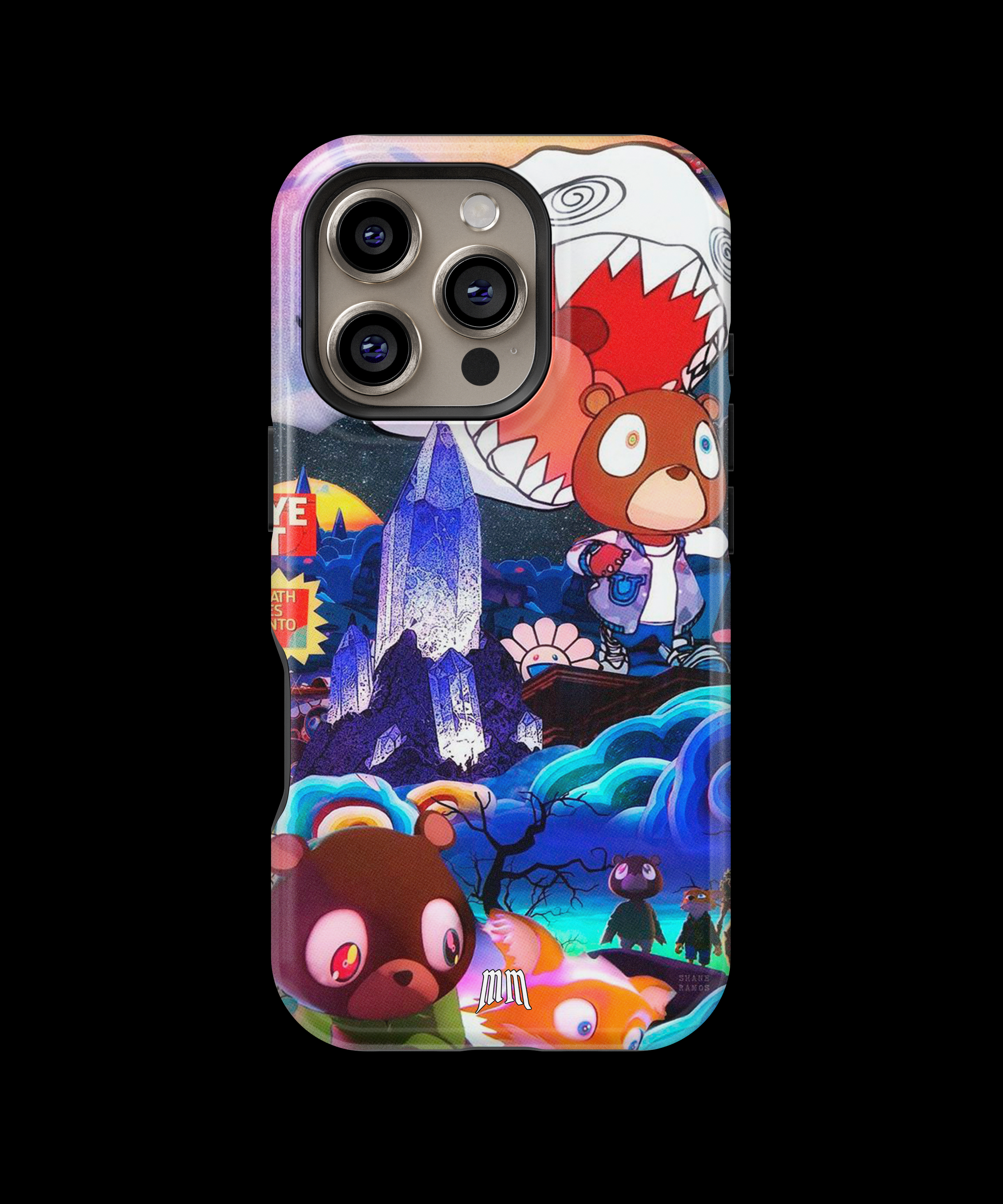 Case Antigolpes 3D para iPhone Kanye Graduation Art