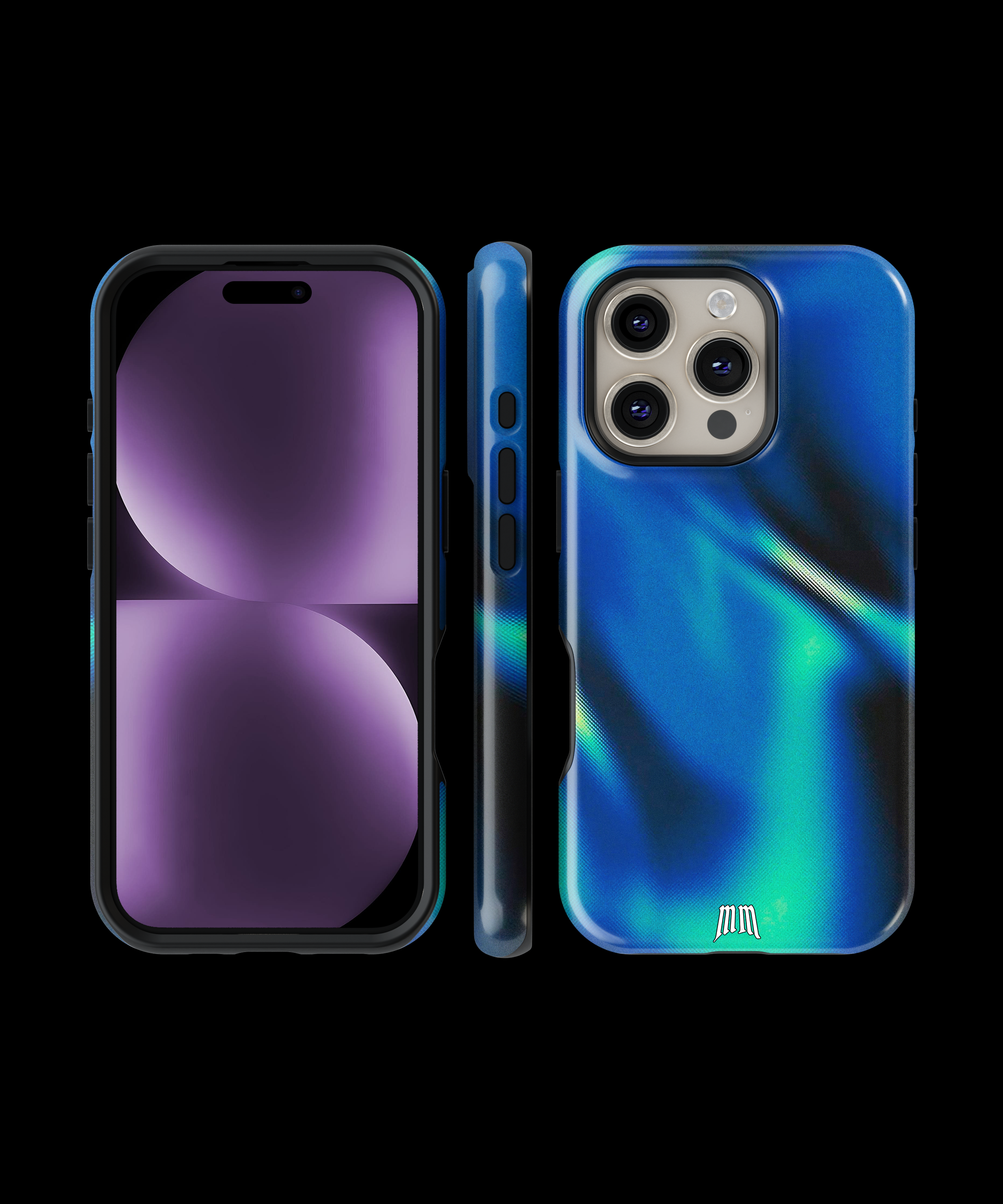 Case Antigolpes 3D para iPhone Luces Aesthetic No.2