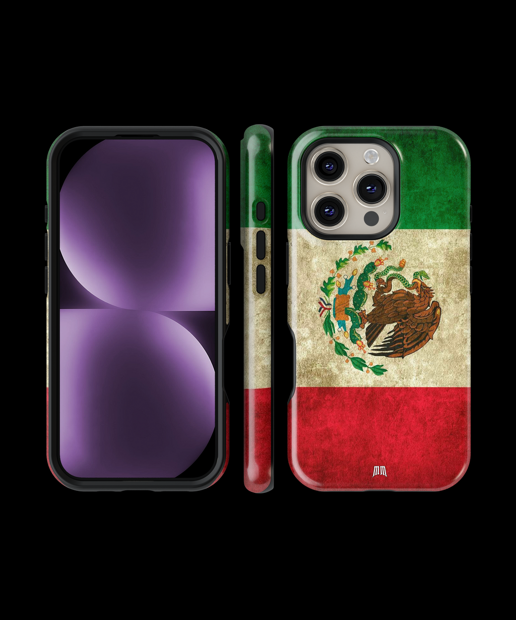 Case Antigolpes 3D para iPhone Bandera México