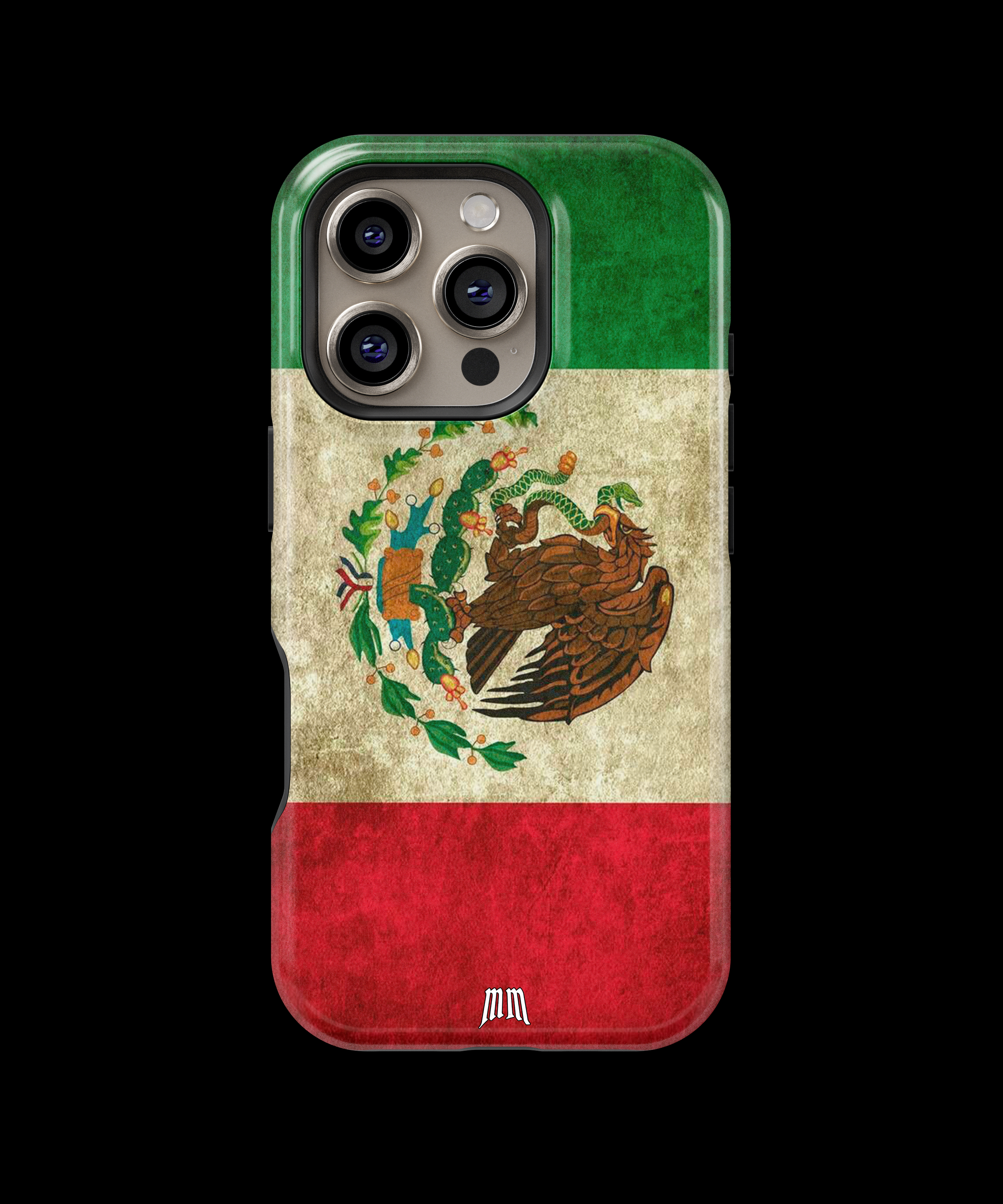 Case Antigolpes 3D para iPhone Bandera México