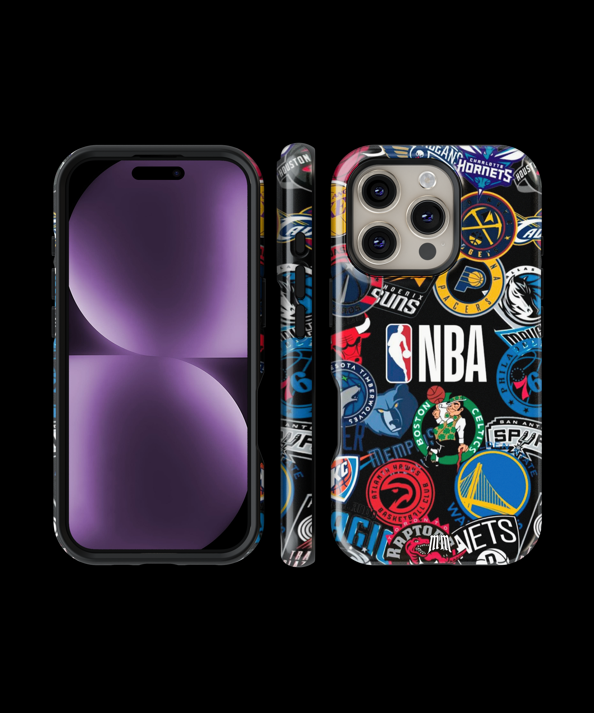Case Antigolpes 3D para iPhone Equipos Basketball