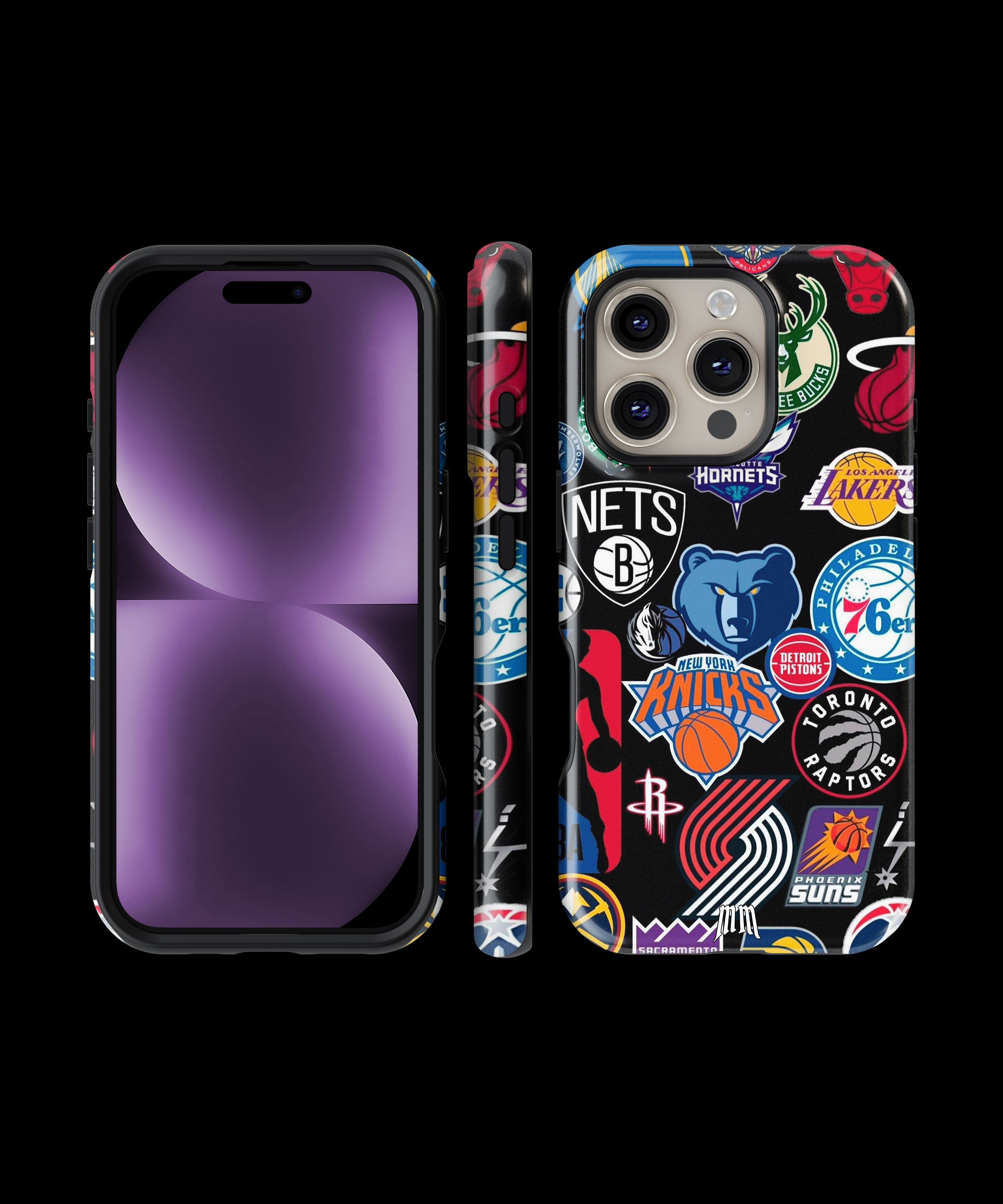 Case Antigolpes 3D para iPhone NBA Equipos Basket No.2