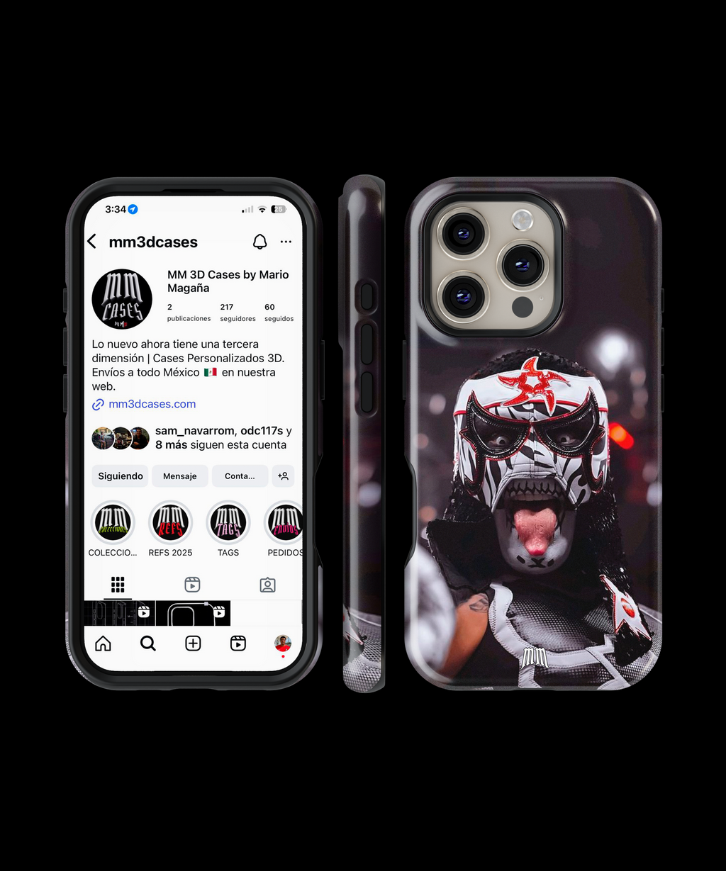 Case Antigolpes 3D para iPhone Penta Zero Miedo No.1