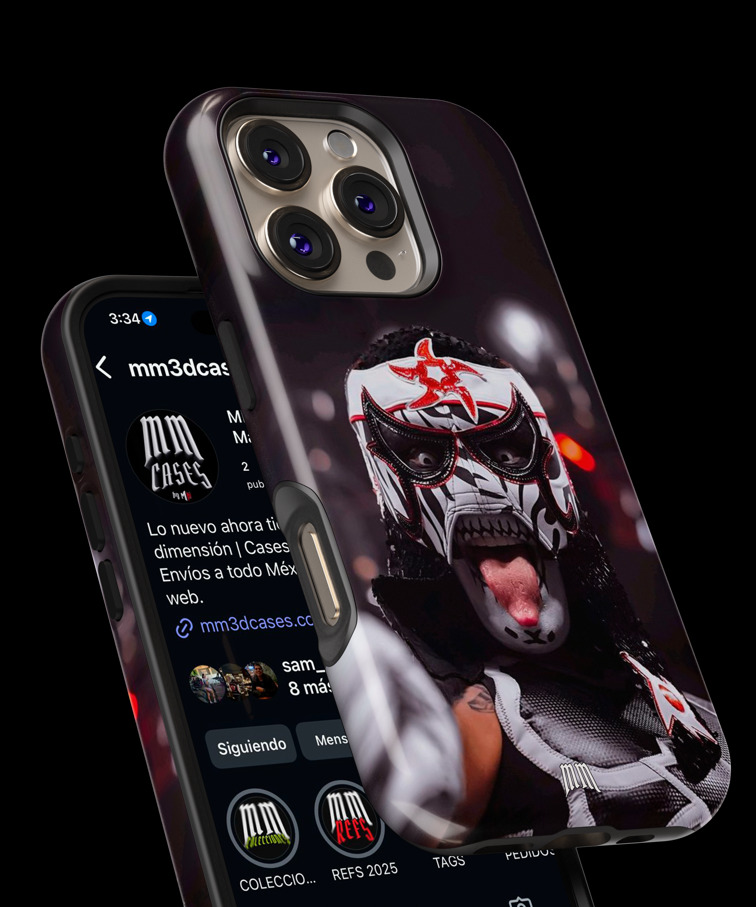 Case Antigolpes 3D para iPhone Penta Zero Miedo No.1