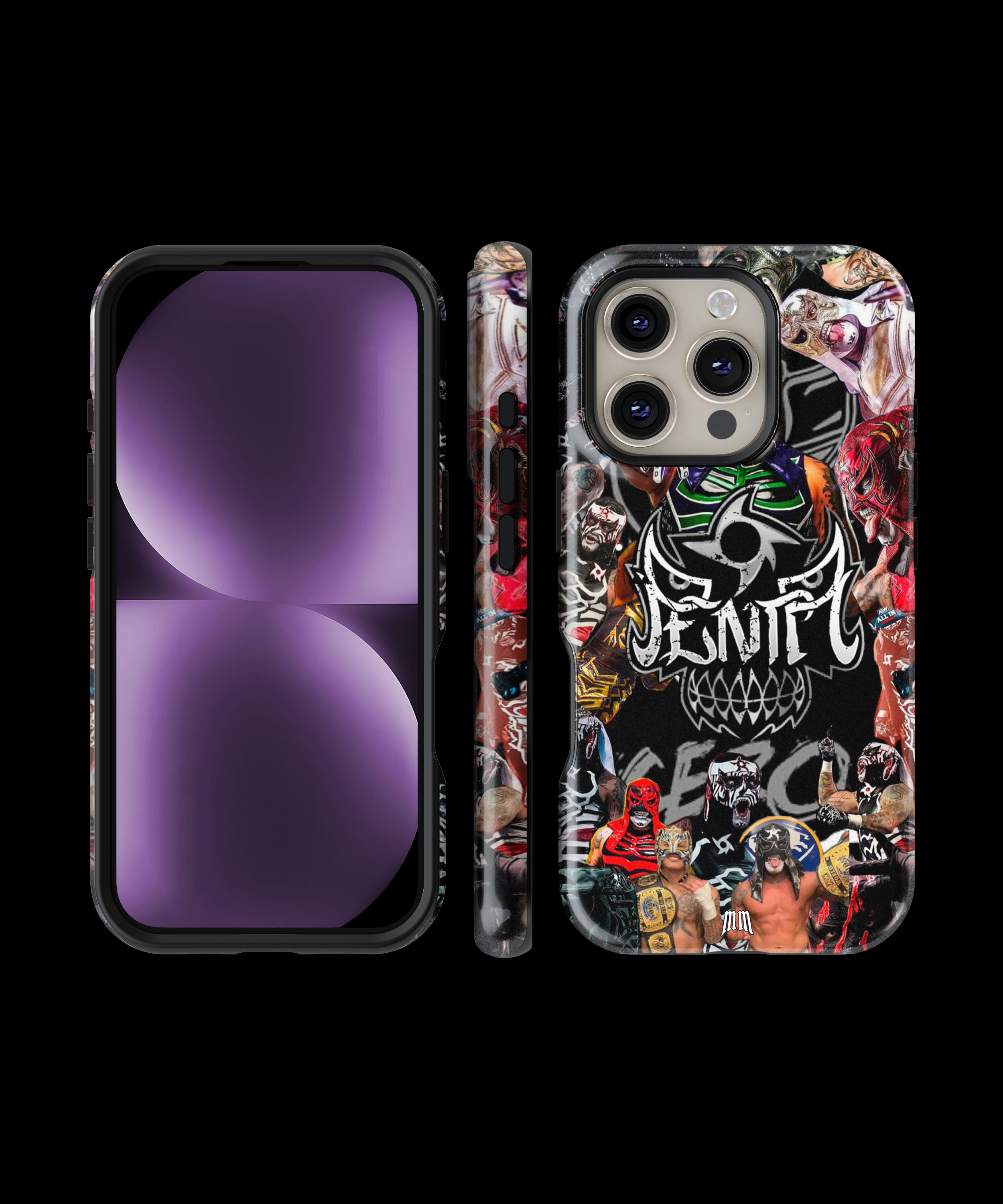 Case Antigolpes 3D para iPhone Penta Zero Miedo No.2