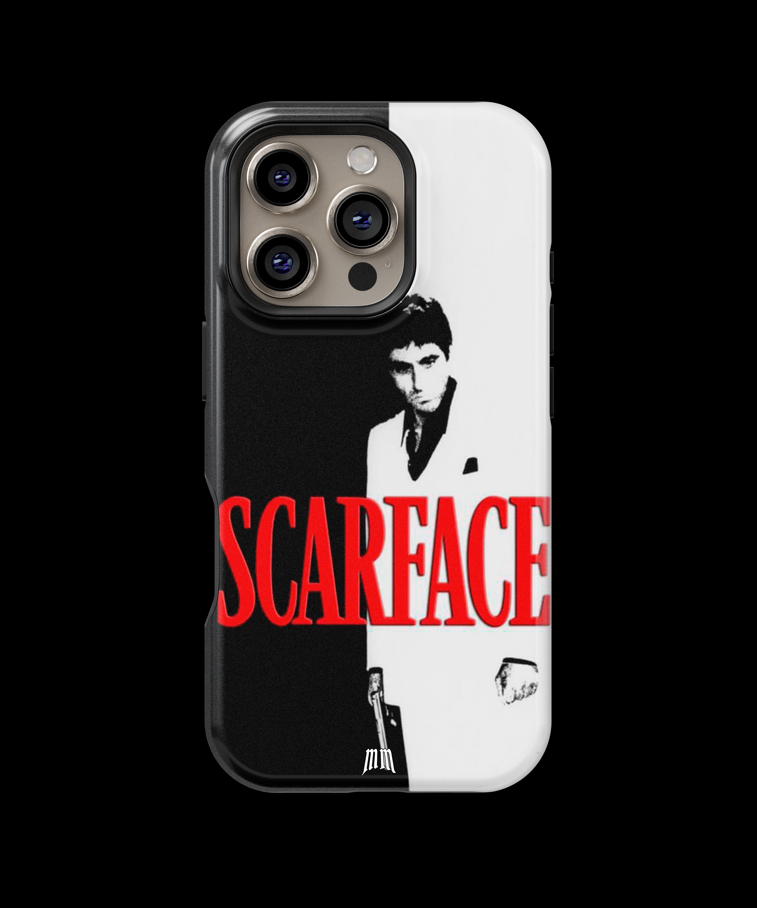 Case Antigolpes 3D para iPhone Tony Montana Poster
